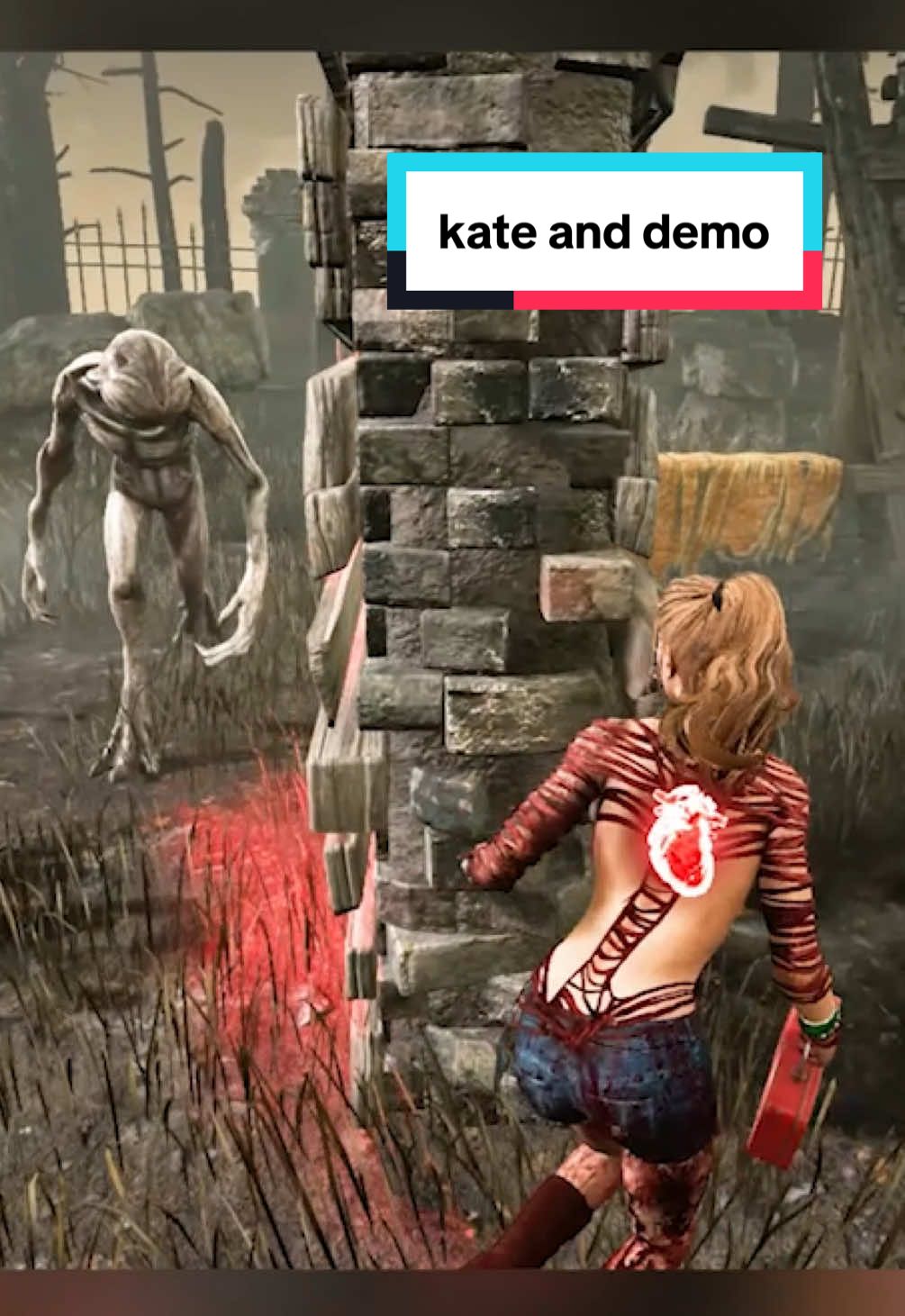 Replying to @vallyxoxo1 LMAO I’M SO SORRY 😭😭 btw I only looped T and L walls in this clip 👹 I fear this demogorgon loves my kate too much!! 💅 #dbd #deadbydaylight #deadbydaylighttiktok #dbdclips #deadbydaylightmoments #twitch #fyp #dbdedits #💜 #dbdtiktok #clip #edits #demogorgon 