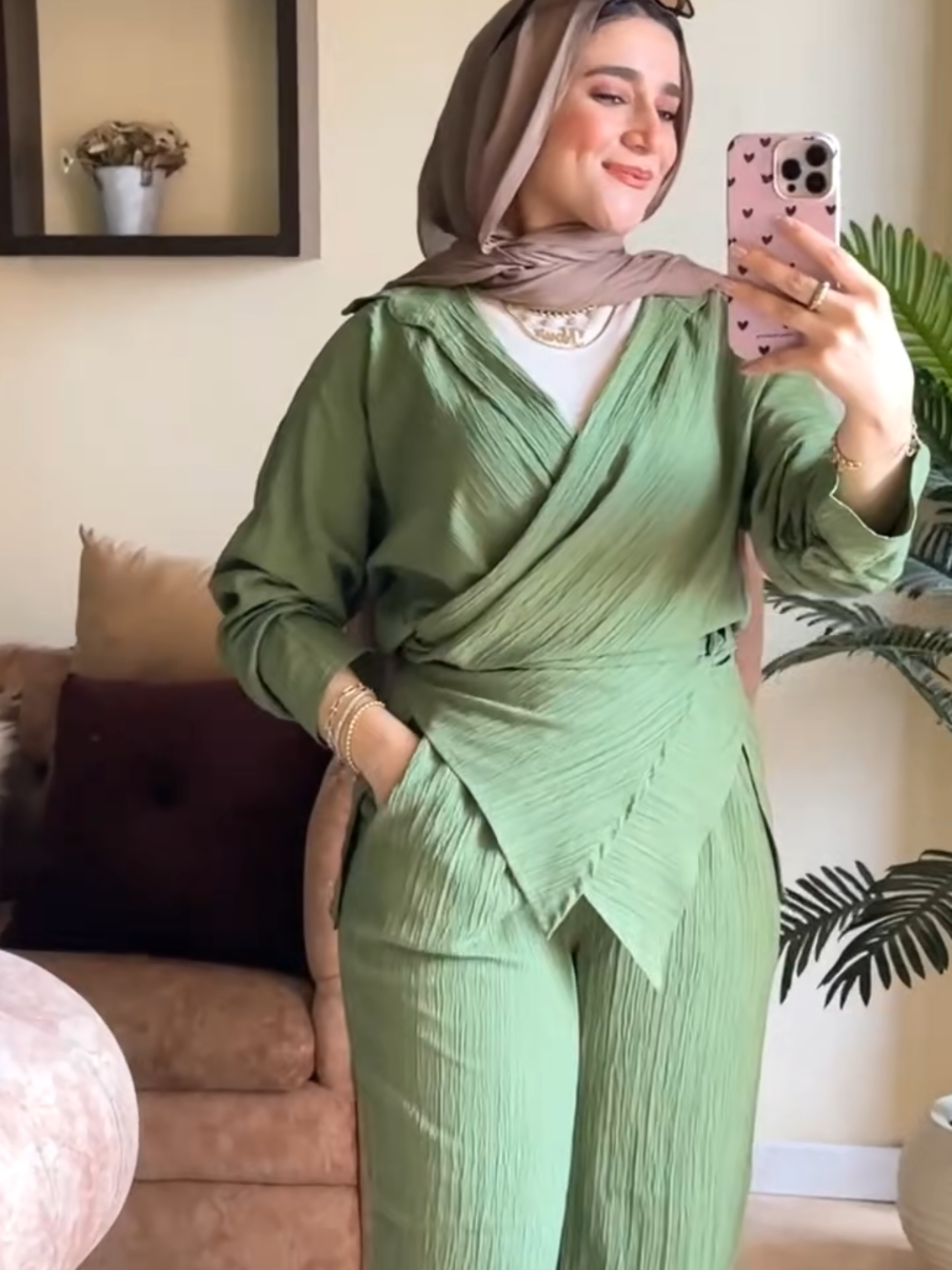 last pieces 🤩  متاح قطعه من كل لون من السوت  ماتريال وهم  كوريشه مستورد  شيك ع طبيعه اووي اوي  شميز لف طوله  ٧٠ بنطلون طوله ١٠٥  ون سايز ل ٧٥ ك 🙏🤍#اكسبلور #fyyyyyyyyyyyyyyyyyyy #ترند #viral #viral #سوت #fyp #ملابس 