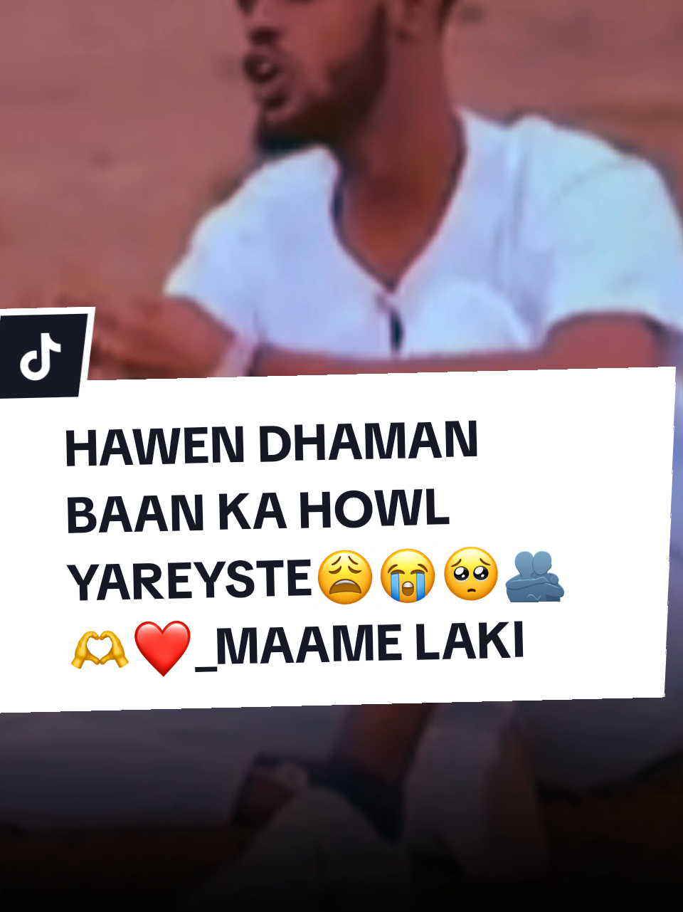 Hamoodin Adiguu Ina Ku Hiifee😩😭🥺🫂🫶❤️#CapCut #foryoupage #al_kanta #jaceyl #somalitiktok #somalilyrics #maamelaki #music #hees #fyp 
