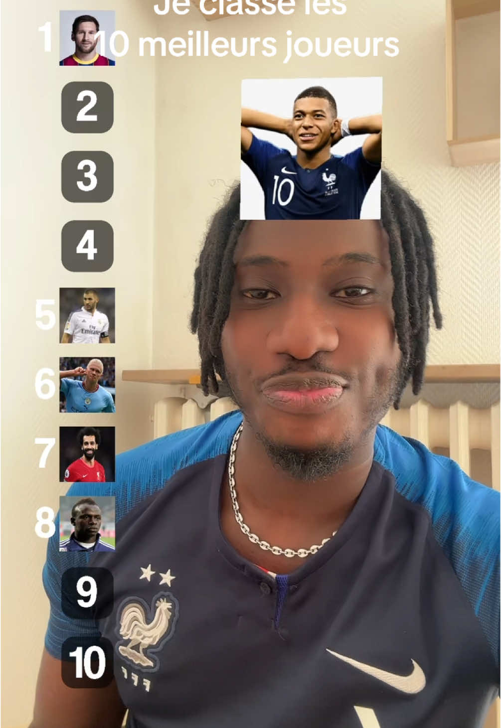 Top 10 footballeur #pourtoii #footballtiktok #filter #top10 