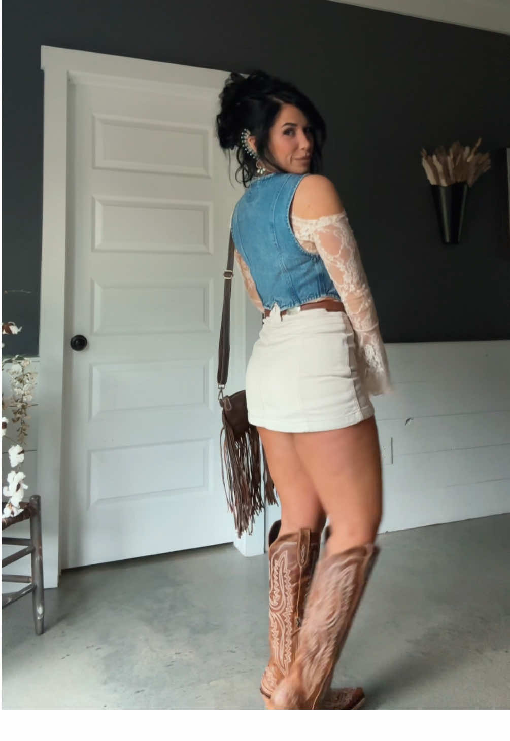OOTD❤️‍🔥 #western #westernfashion #westernfashioninspo #westerntiktok #country #countrytiktok #countrytok #westernwomen #westernstylefashion #fit #westernfashioninfluencer #fashioninspo #fitcheck #turquoisejewelry #westernwear #fashiontok 
