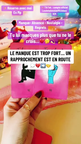 ✨ “Il/Elle ressent ton absence plus que tu ne le crois… Le manque devient trop fort, et un rapprochement est sur le point de se produire. Le lien entre vous n’est pas rompu, juste en pause.”✨ #voyance #tiragedecarte #guidancesentimentale #voyante #cartomancie #medium #guidancedujour #tiragesentimental #cartomancienne #pourtoi 