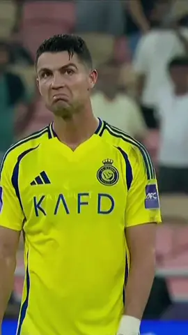What a disappointment for Cristiano Ronaldo 😢 #cristianoronaldo #ابطال_اسيا #النصر 