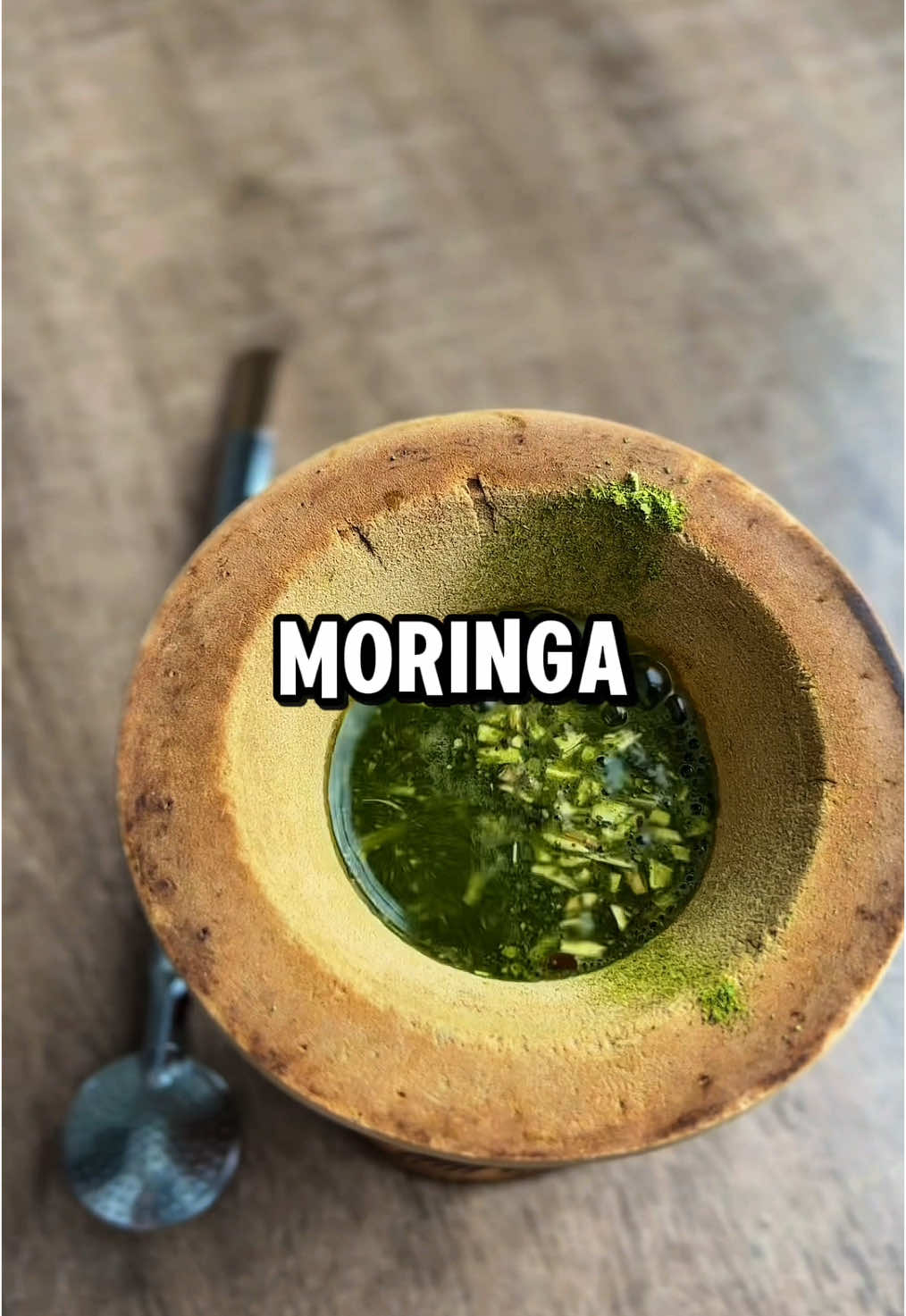Bros drinking EARTH 😳🌿 #moringa #fyp #health #supplements #viral #superfood 