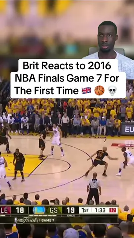 LEBRON GOING CRAZY HOW DID HE DO 3 BLOCKS WTF 😭😭😭 - British Fan Reaction to the Cavs vs Warrirors 2016 NBA Finals Game 7 😳 #fyp #NBA #playoffs #lebronjames #losangeleslakers #clevelandcavaliers #lakeshow #nbafinals #viral #foryoupage 