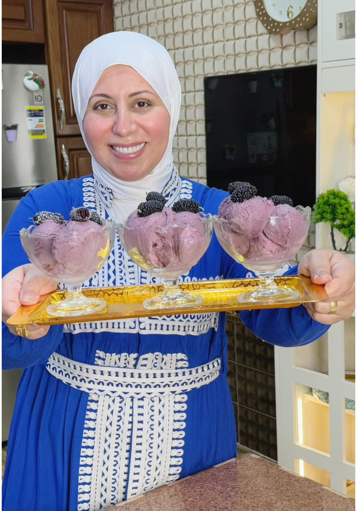 اعمليه دلوقتي هو ده وقته 🥰 #عزة_في_المطبخ #تيك_توك #تيكتوك #تيك #توت #ايس_كريم #ايسكريم #ايس 