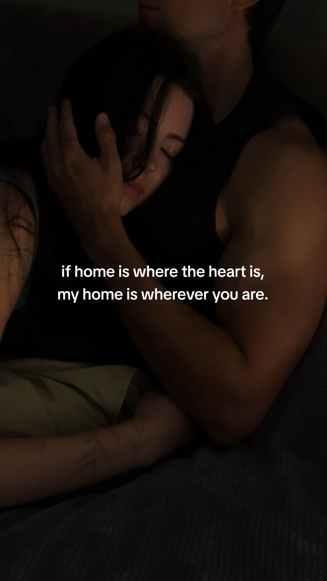 my safe space is you 💖 #couple #lovequotes #holdinghands #lovelanguage #couplegoals #soulmate #healthyrelationship 