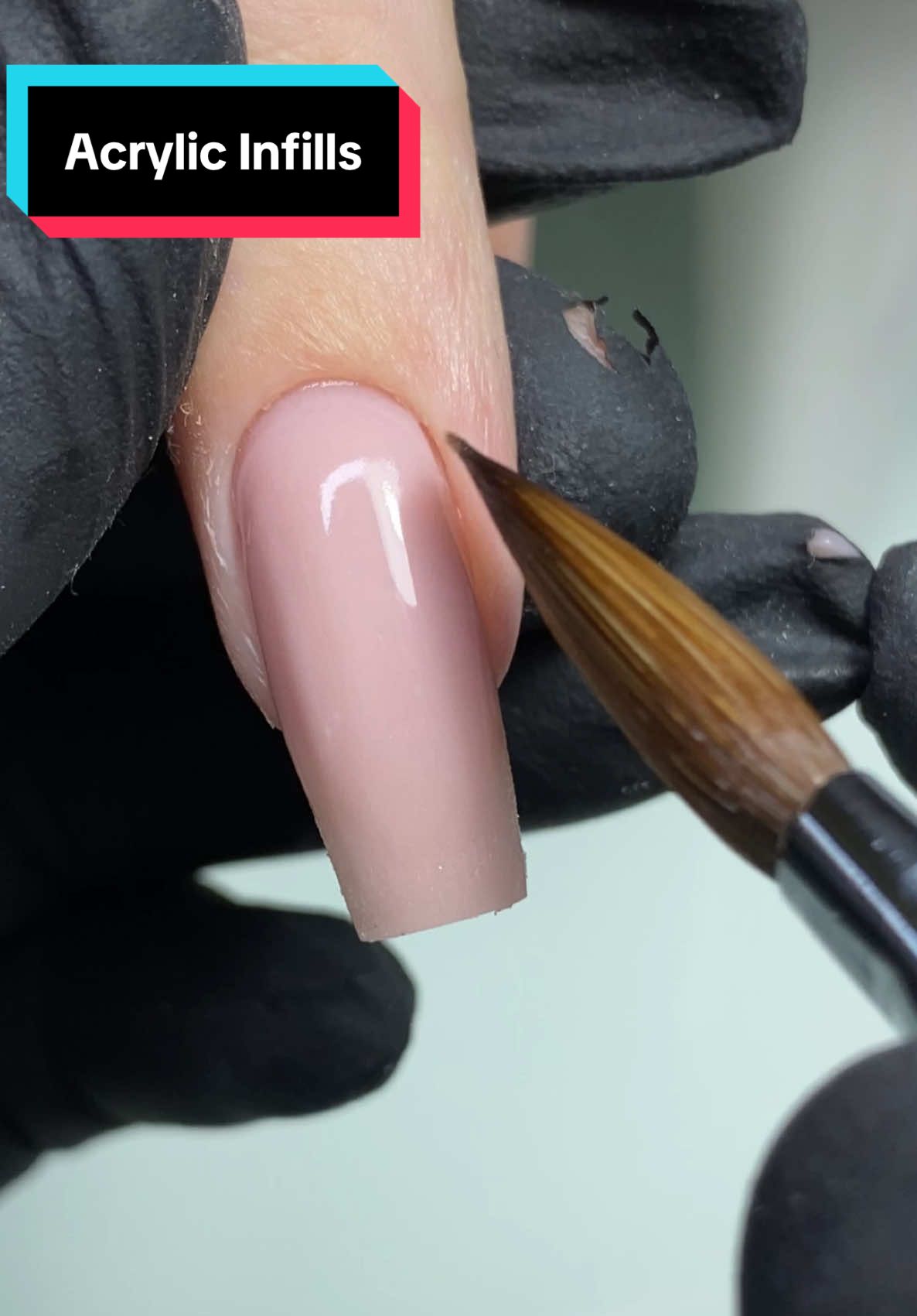 Real Time Application  🖌️👨‍🎨#acrylicnails #acrylicinfills #nailtutorial #watchmework #nailsalon #worthingacrylics #coffinnails #cjp #brownnails #tigernails #nailart #nailapplication #cuticleprep #brightonnails #homesalon 