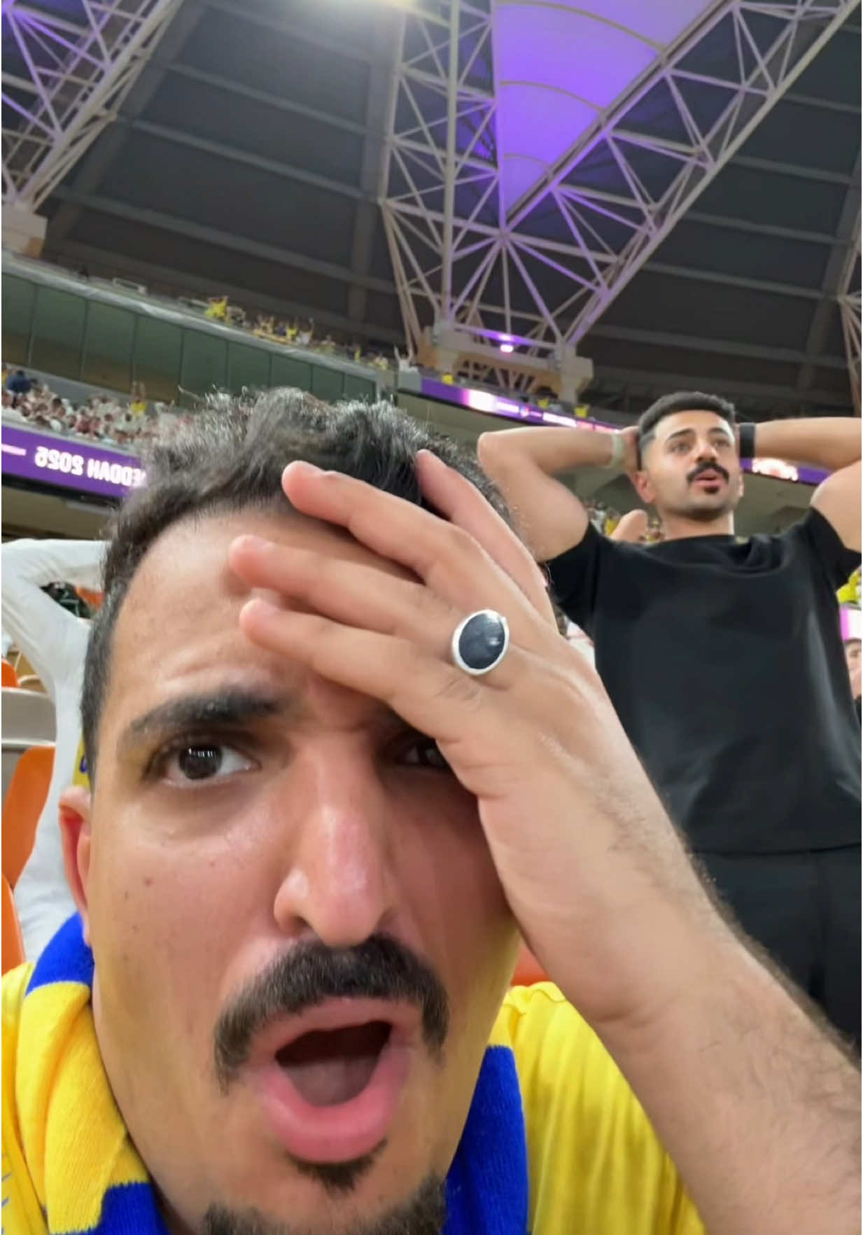 اقسم بالله حززززن يارب الصبر😞😞😞💔#محمد_شريد #النصر 