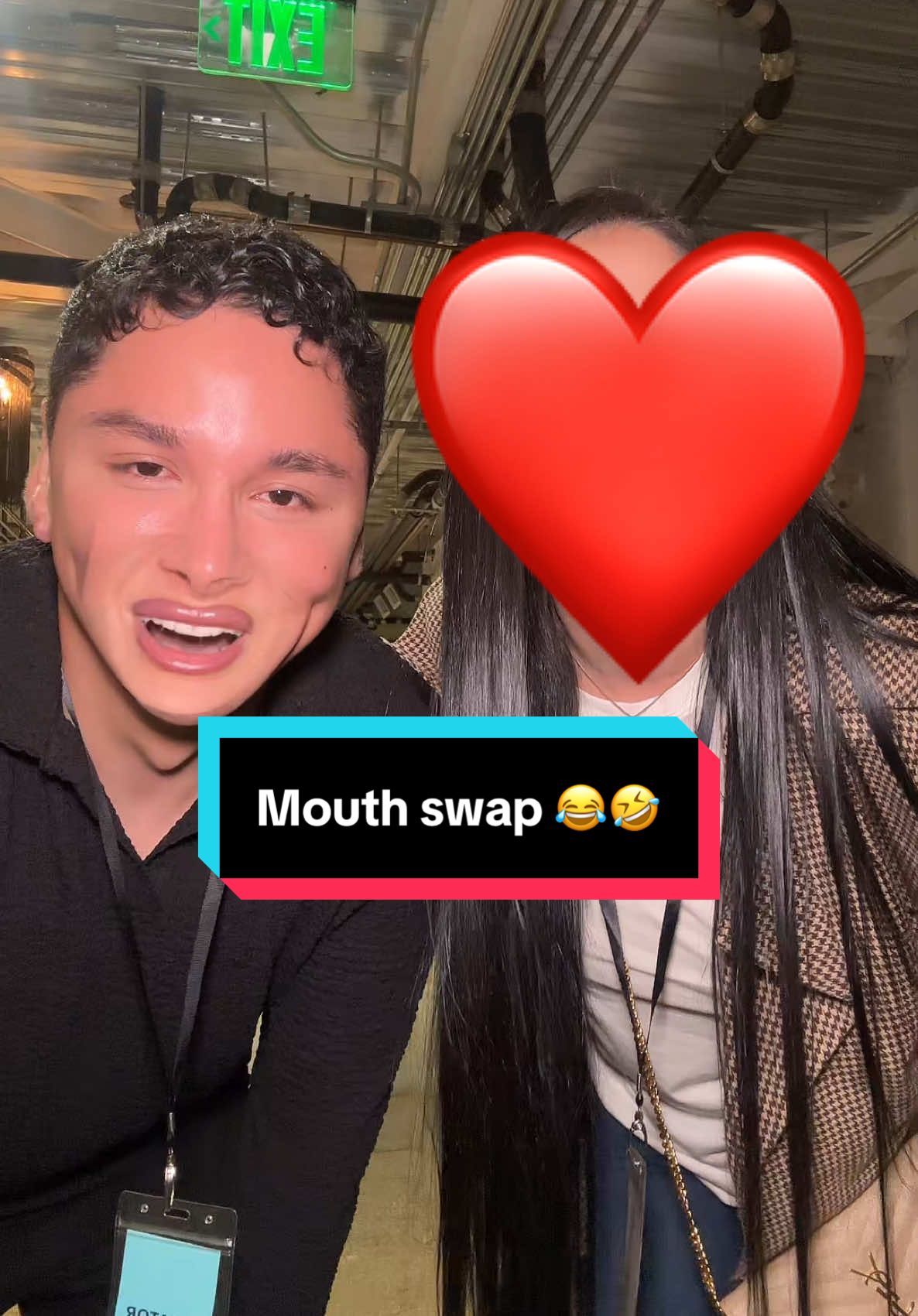 😂🤣 @Carlos Antonio Cervantes #mouthswap #bhadbhabie #mswhitman #lipsync #trending @Danielle 