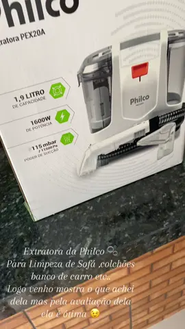 Extratora da Philco para Limpeza de estofados 🫧#shoppe #philco #philcollins #extratora #limpeza #fyy 