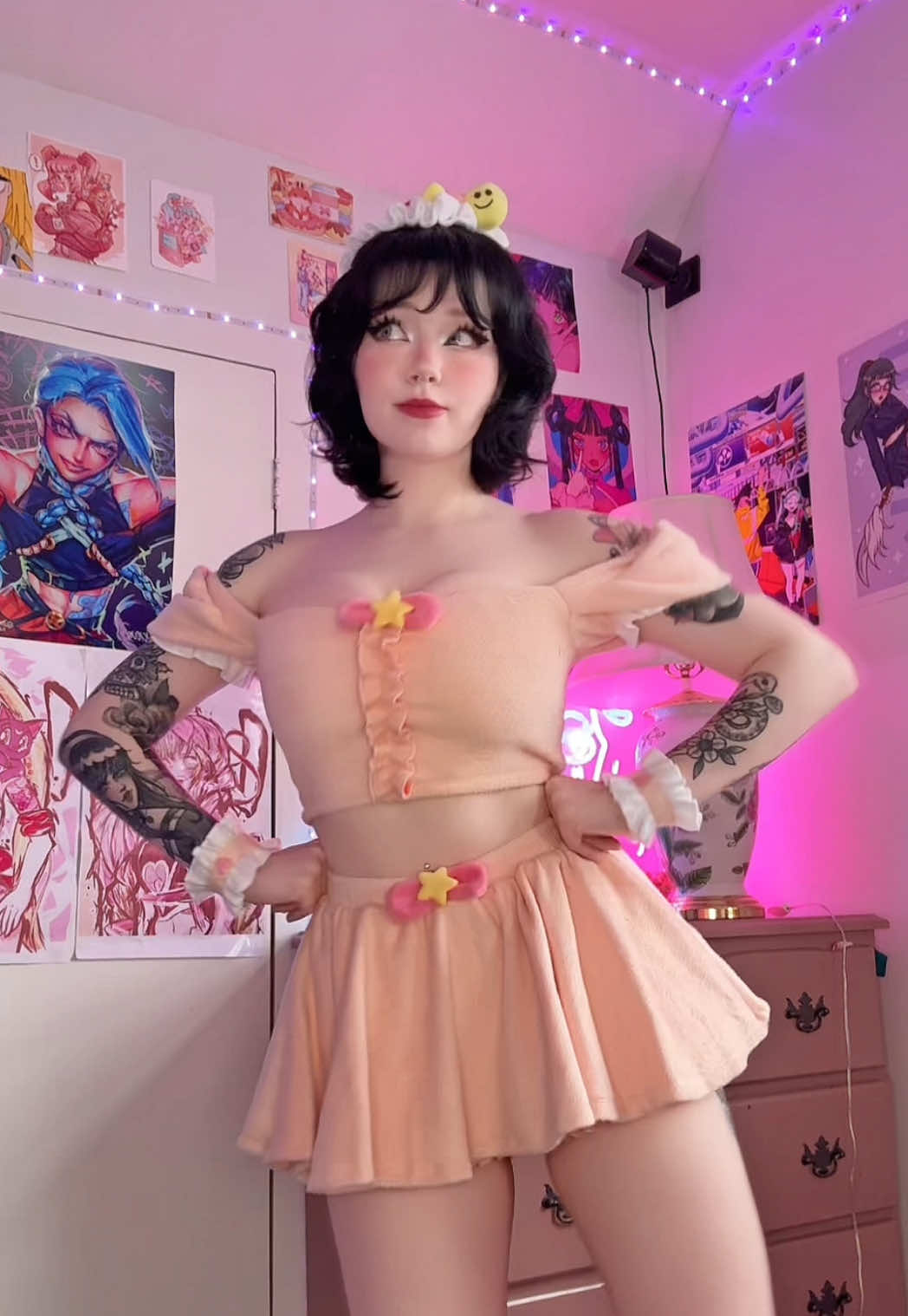 This outfit @MOEFLAVOR is so cute 😭💗 use code “nixxi” for $$ off 🥺 your order #cutefashion #kawaiiaesthetic 