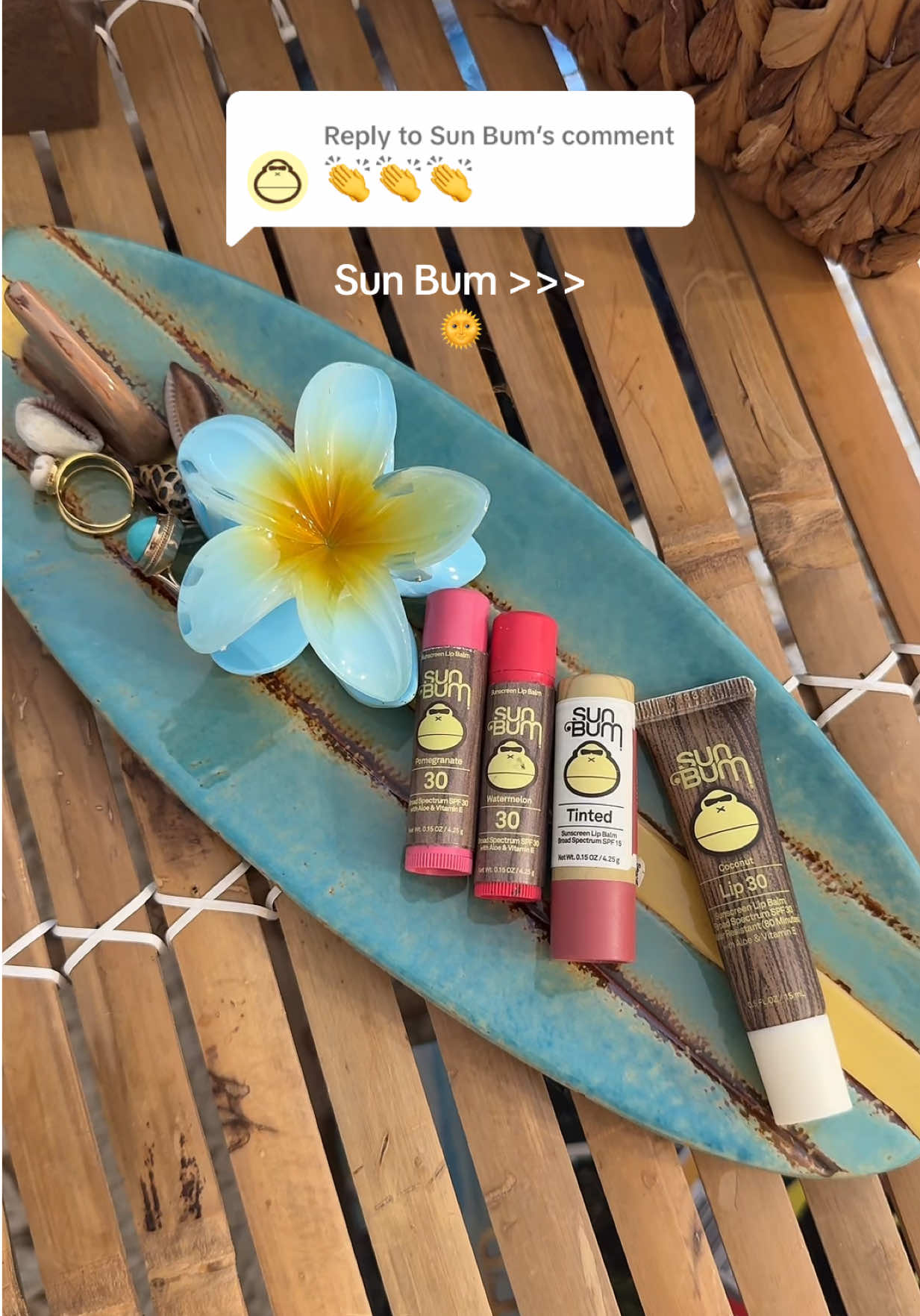 Replying to @Sun Bum  hi @Sun Bum love you 🫶🏼🌞🩵  #beachgirlaesthetic #beachaesthetic #sunbum
