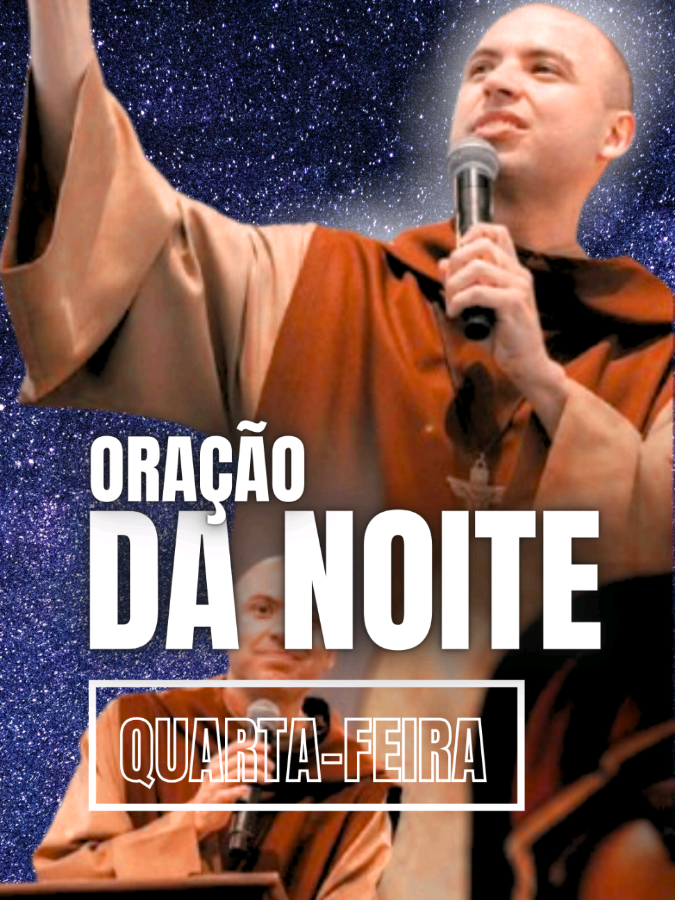 Nunca termine o dia sem orar ✝️🧎‍♀️ #oração #reflexão #freigilson #oraçaodanoite #oracaopoderosa 