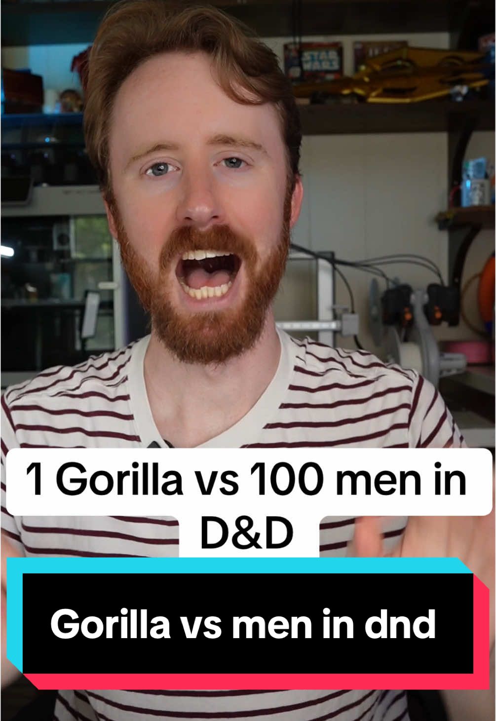 What do we think?? 🦍 #dnd #gorilla #debate #deckofdmthings #spreadsheet 