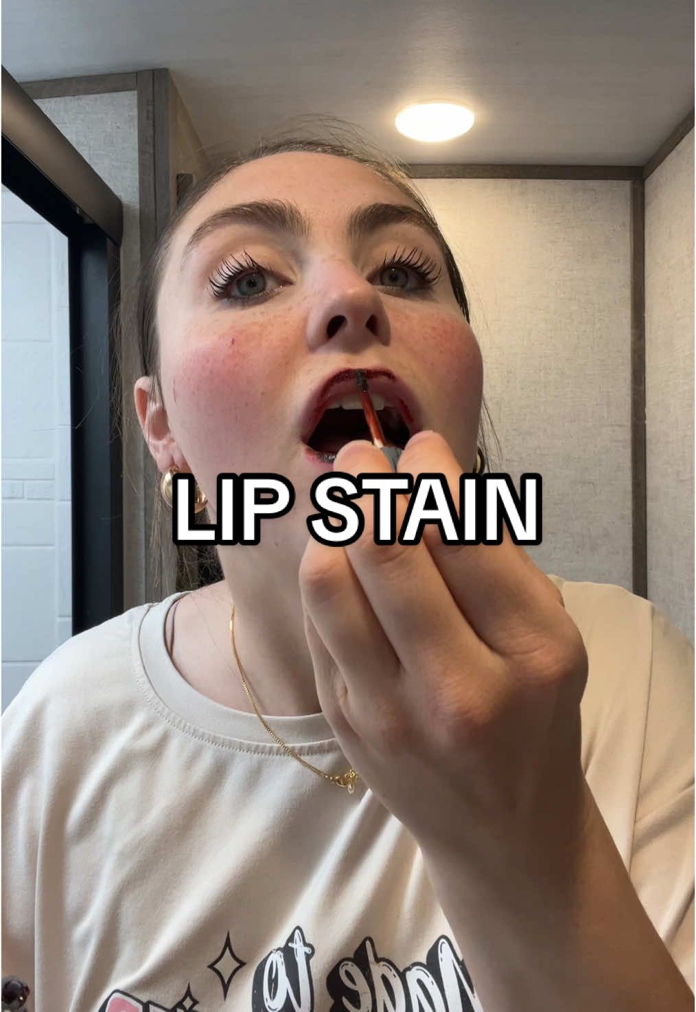 Someone tell me if I did this right. 😂 #sahm #youngmom #womensfashiontrends #womensfashion #lipliner #lipstain 