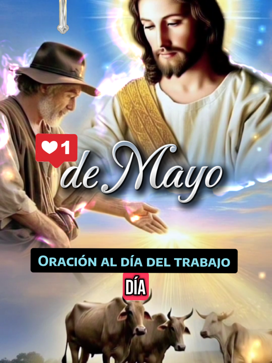 Oración Al Día Del Trabajo🚜💪🛐 #diadeltrabajo #1demayo #trabajador #oracion #trabajo #trabajadores #1 #mayo #megusta #likе 