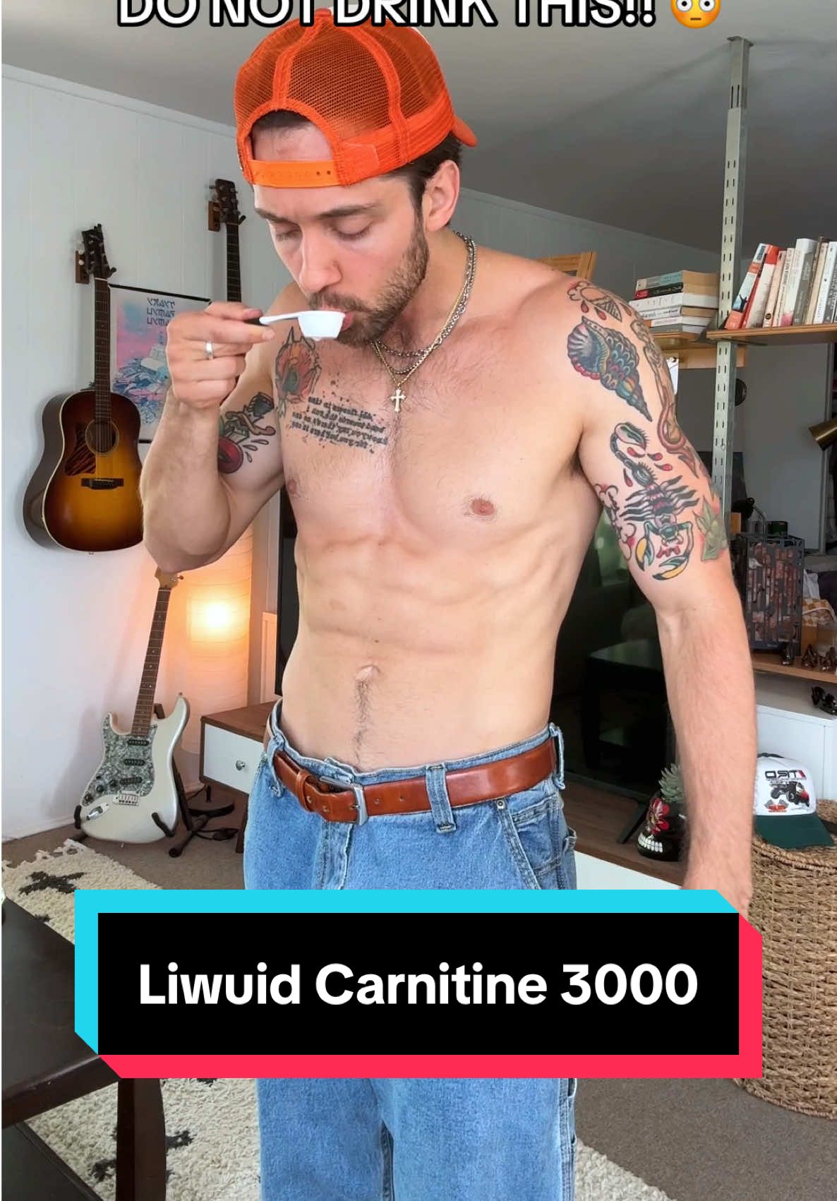 love this stuff… but just a quick word of caution… ⚠️  #GymTok #fitnessjourney #lcarnitine #cutlernutrition #summersupplementstack 