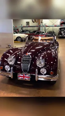 🫶🩷JAGUAR XK140 1957 #fyp  #foryoupage❤️❤️  #tiktoklongs  #america  #cupcut  #caroftiktok  #classiccar  #carshow  #jaguar  #1950s  #motor  #m-motors