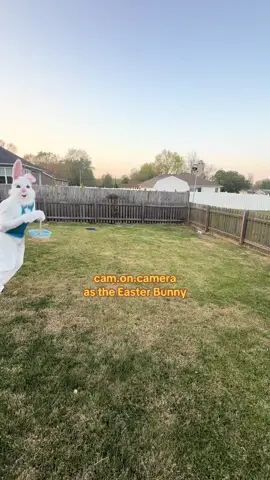 It’s was fun getting out in the and Being the Easter Bunny!🐇#alilbitewcam #cam0ncamera #easter 