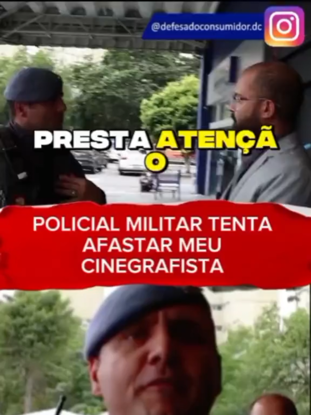 POLICIAL MILITAR TENTA AFASTAR MEU CINEGRAFISTA #defesadoconsumidor #davidcorrêa #davidcorreanadefesa #codigodedefesadoconsumidor #direitodoconsumidor #direitodoconsumidorsp #sãopaulo #proteçãoaoconsumidor #policiamilitar
