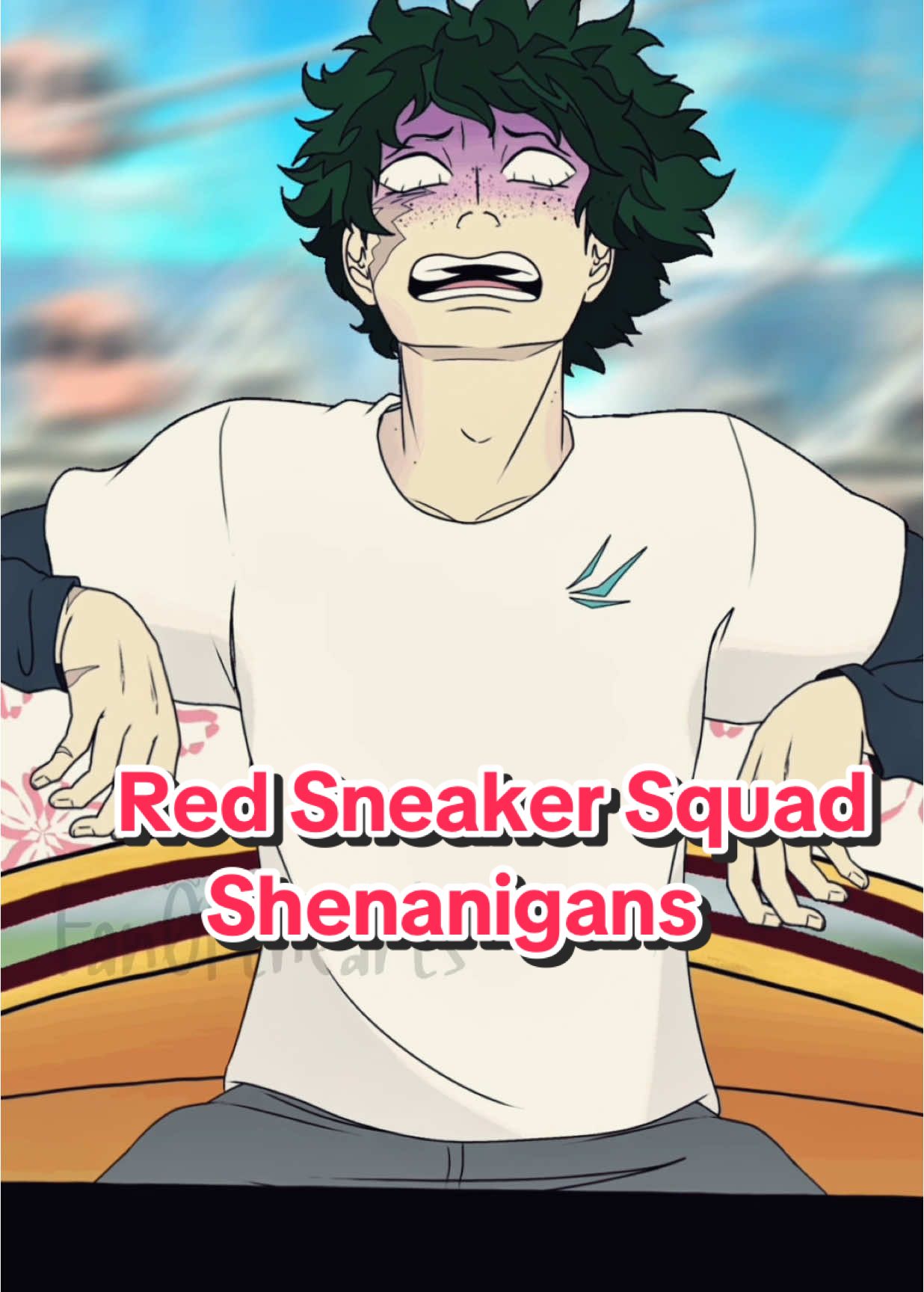 My favorite Red Sneaker Squad take a ride of the Teacups! ☕️  (Deku ate chili fries right before the ride! Let's chillax and enjoy a funny video, ya'll. 😂) I was able to finish y’all! And right before Mobster May 😮‍💨 : Song: Tell me when to go by E-40 : #myheroacademia #jujutsukaisen #spiderverse #jjk #mha #mhafanart #jjkfanart #spiderman #deku #izukumidoriya #itadoriyuuji #milesmorales #redsneakersquad #animation 