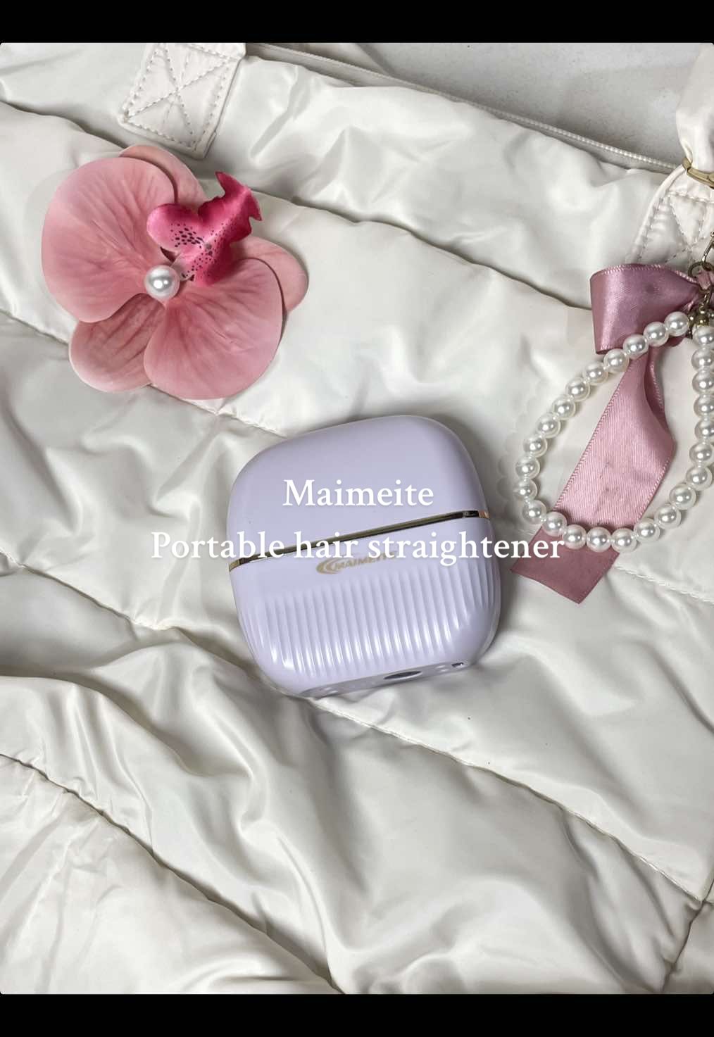 Replying to @Sarah ✿ A portable hair straightener!? Sold!  ✨🤩 #hairstraightener #maimeite #maimeiteph #maimeitehairstraightener #manila #cebucity 