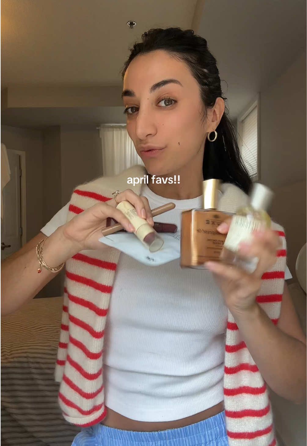 Addicted to that 🍓@rhode skin @Nuxe @YSEBeauty @Versed Skin @LE LABO Fragrances 