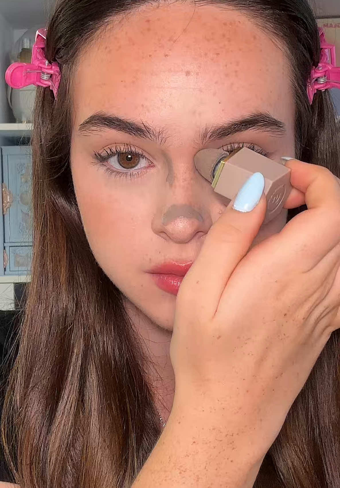 Hack contorno nariz 💖 #fyp #foryou #contour #4u 