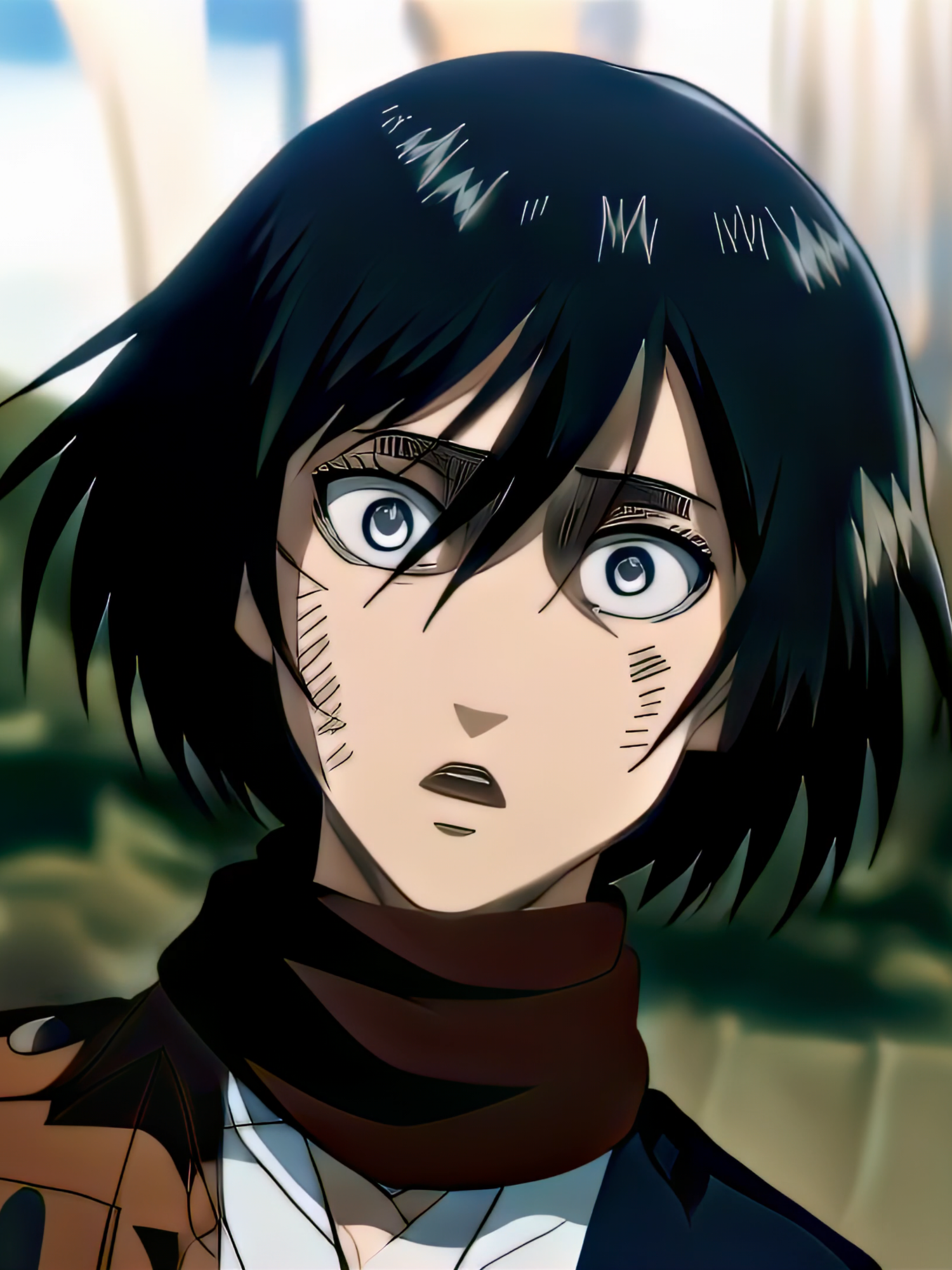 rukia or mikasa?🤨 #mikasa #mikasaackerman #AttackOnTitan #aot #mikasaedit