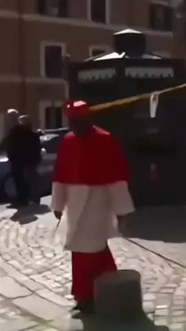 The Power of Silence. Cardinal Robert Sarah was approached by a reporter with a question: Will you become the next Pope of the Catholic Church? Cardinal Sarah answered the question with a powerful silence. #cardinal #sarah #edit #catholictiktok #catholic #conclave #pope #vatican 
