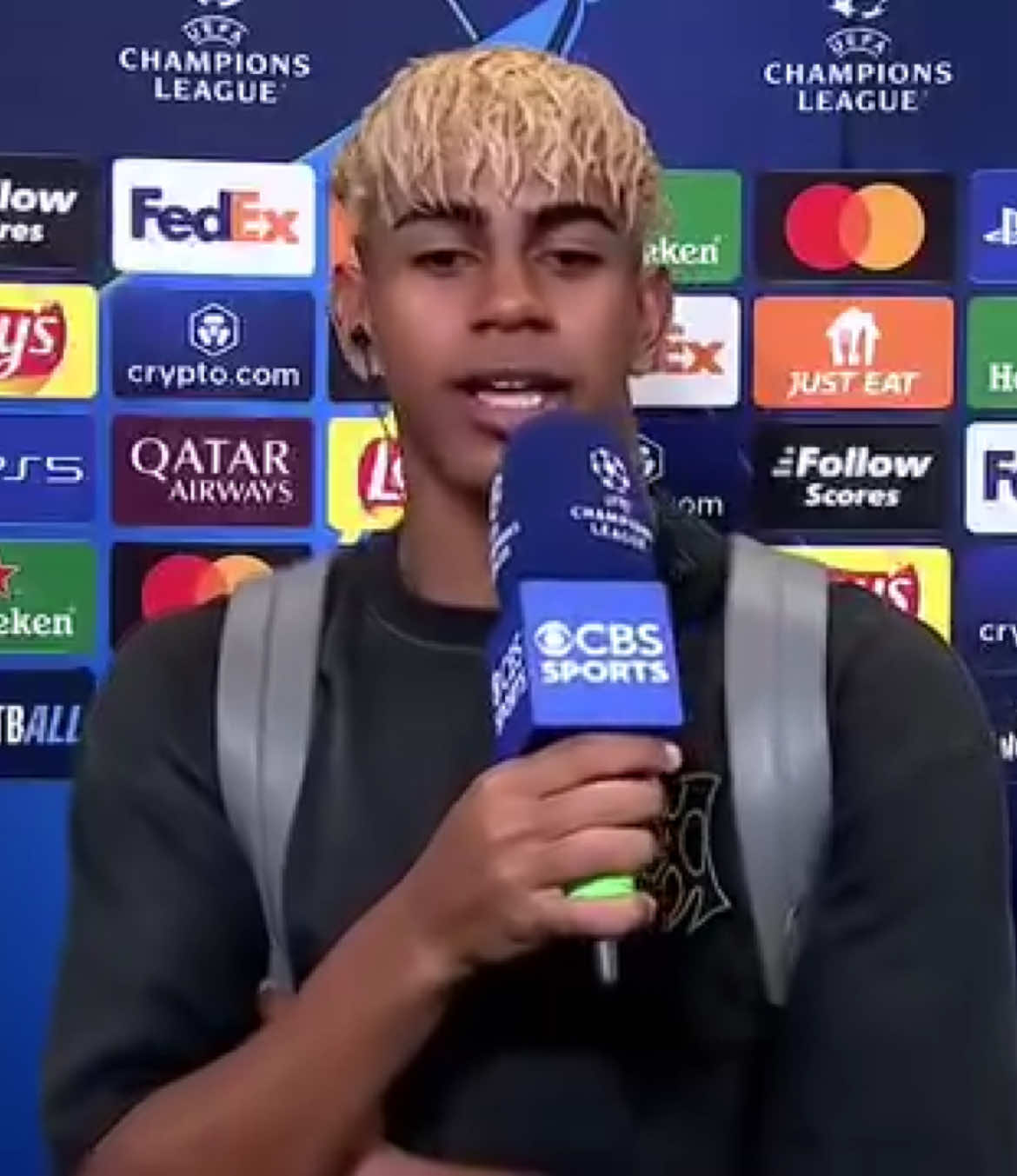 The Lamine Yamal and Thierry Henry moment you didn’t know you needed ❤️ Micah Richards is invited as well 😂#Denzel #dumfries #cbssports #ucltoday #championsleague #ucltoday #lawsonsports #micah #barcelonafc #spains #fyp #fup #lamineyamal #lamine #yamal #henry#thierryhenry 