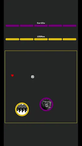 GORILLA vs. 100 MEN #satisfying #adhdtiktok #2dsimulation #StressRelief #asmrvideo 
