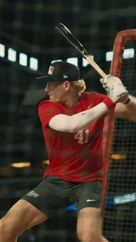 Name a better sound than the ball hitting the bat... we'll wait 🎯⚾ #USABaseball #Satisfying