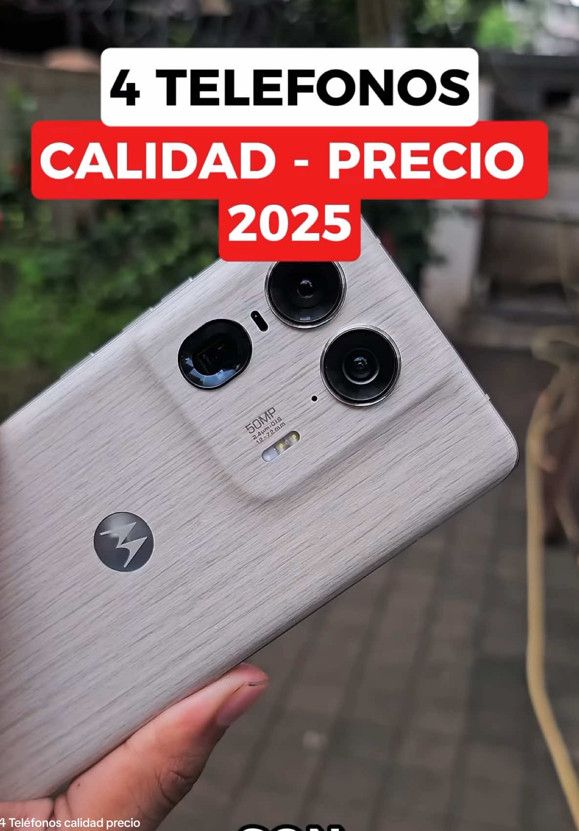 Teléfonos que SI TE RECOMIENDO comprar en 2025 - Los 4 celulares de la lista son Calidad - Precio. 4. Motorola Edge 50 Ultra 3. iPhone 13 2. realme C75 1. TECNO CAMON 40 Pro #tecnologia #celulares2025 #calidadprecio #smartphone #tecnología #iphone13 #motorolaedge50ultra #realmec75 #tecnocamon40series