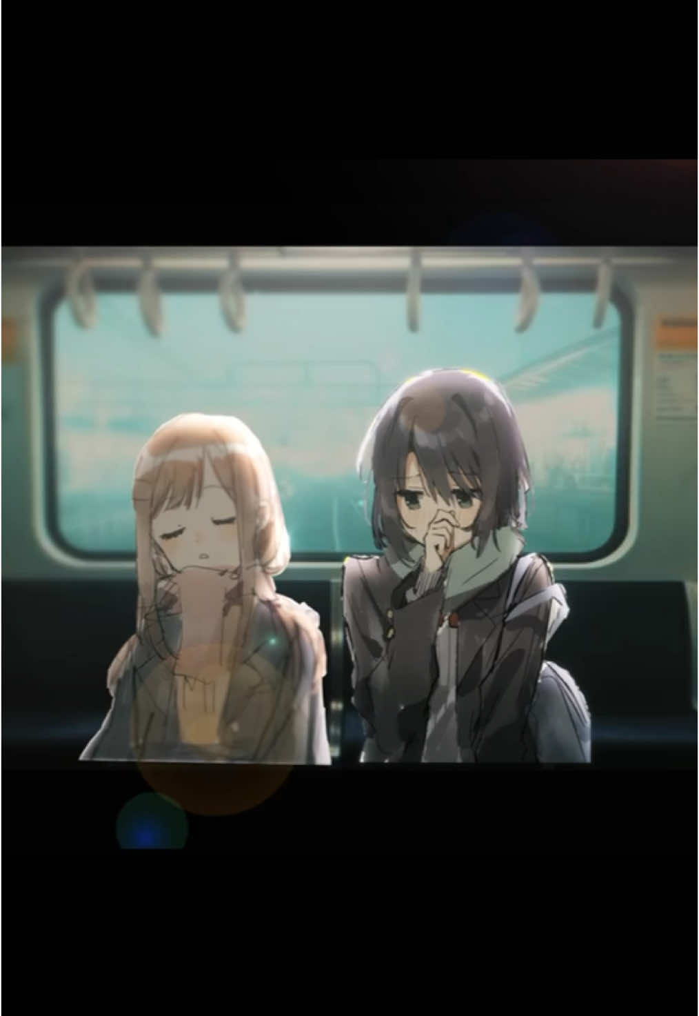 i did the compositing and animation, im not satisfied yet but i”ll try harder in the future (๑>◡<๑) im just testing so im quite lazy with do Shima’s hair animation… #adachitoshimamura #AdaShima #yuri 