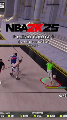 best dribble tutorial #fivetyz #fyp #viral #beau5ive #2k25 #guardbuild2k25 #bestjumpshot2k25 #guardsigs #2k25dribbletutorial 