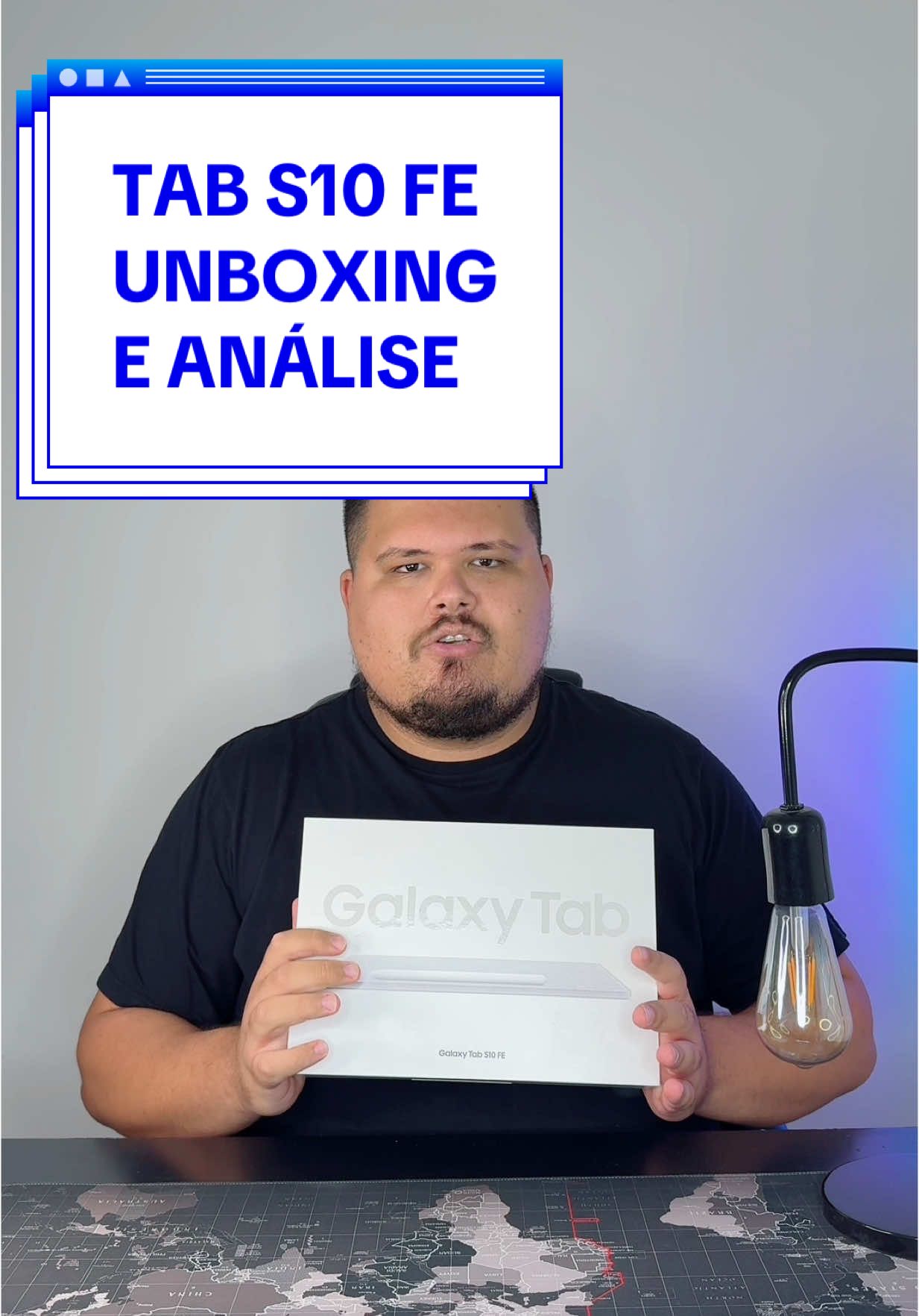 Galaxy Tab S10 FE vale a pena comprar? Eu te conto nesse vídeo de unboxing e pequena análise! #galaxytabs10fe #tabs10fe 