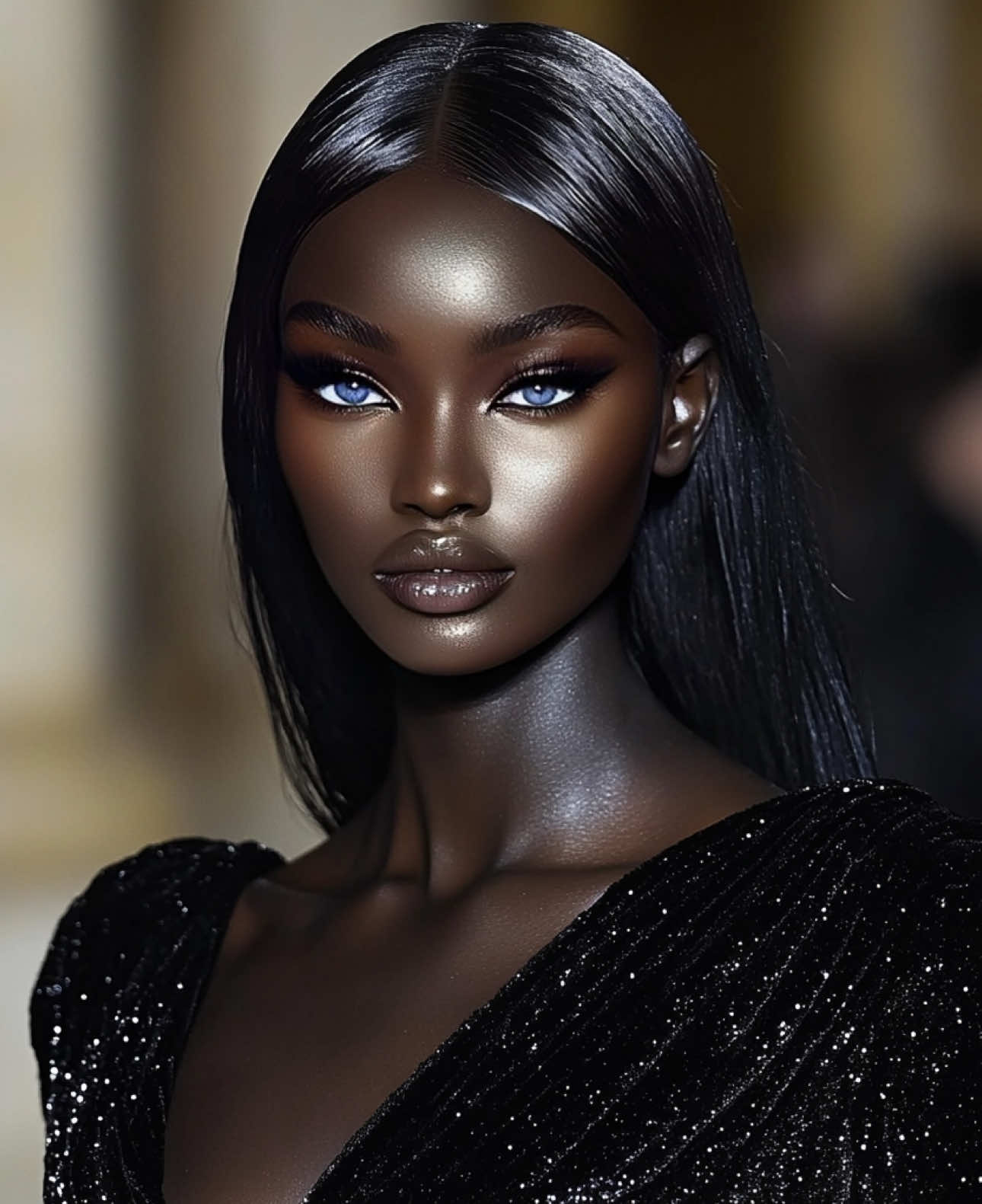 𝐄𝐋𝐄𝐆𝐘 𝐈𝐍 𝐇𝐄𝐑 𝐄𝐘𝐄𝐒 •••••••••••••••••••••• #fashion#aifashion 