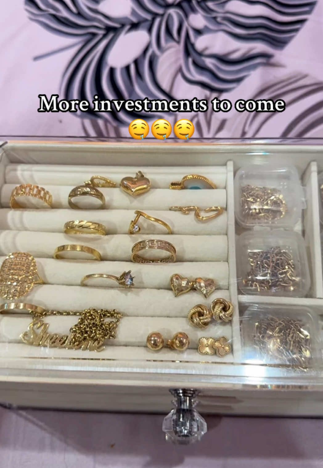 JEWERLY ORGANIZER NASA YELLOW BASKET 😁