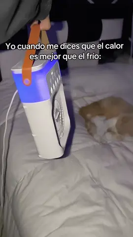 Team frío siempre 😮‍💨❄️ #frio #calor #ventilador #humudificador  Este ventilador humidificador es el mejor aliado de los team frío 