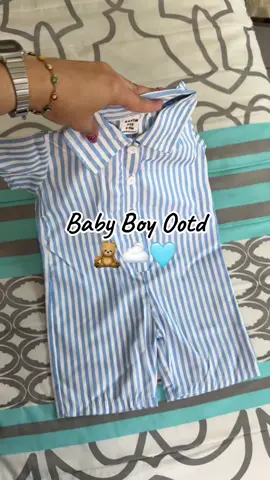 Ootd Baby Santi🧸☁️🩵 #babyboy #OOTD #ootdbabystyle #boymom 