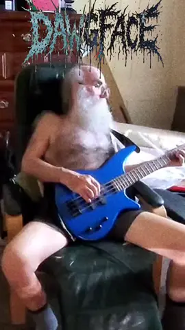 Big Tink laying down that DAWGFACE bass tone that posers hate. #deathmetal #metal #fyp #dogsoftiktok 
