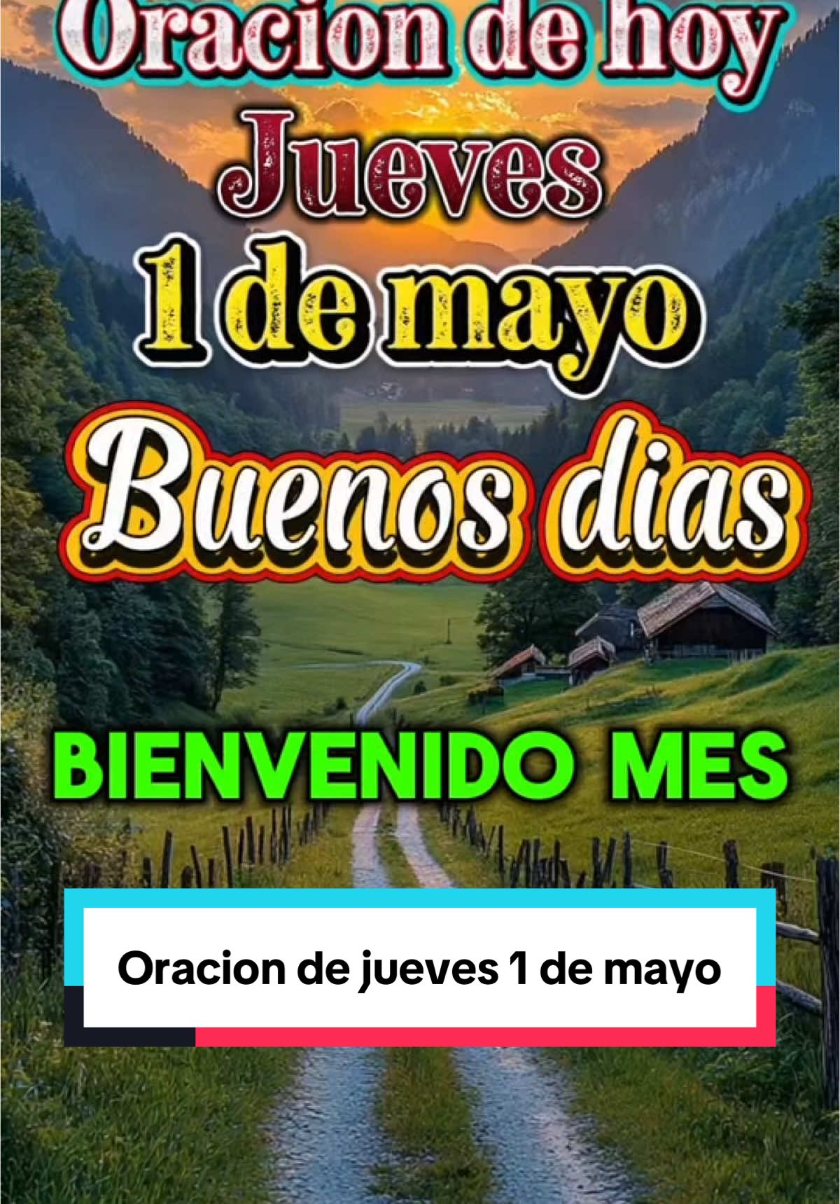 #oraciondelamañana #jueves1demayo #buenosdias #bendiciones #felizjueves #graciasdios #paratiii