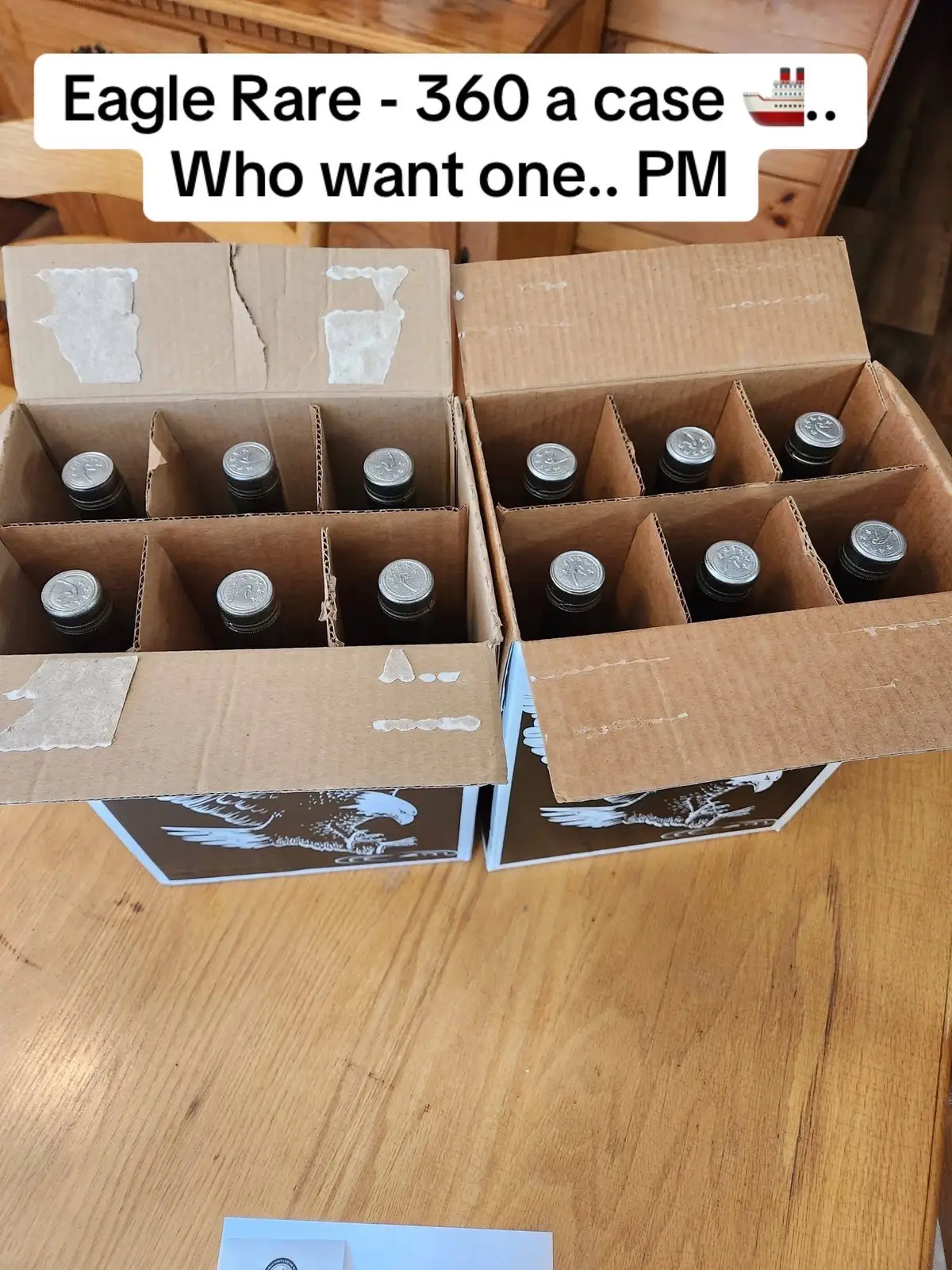 Came back with 12 cases of ER 10 to boot.. #bourbondeals #bourbontiktok #fyp  #bourbon  #bourbontiktok  #eaglerare 
