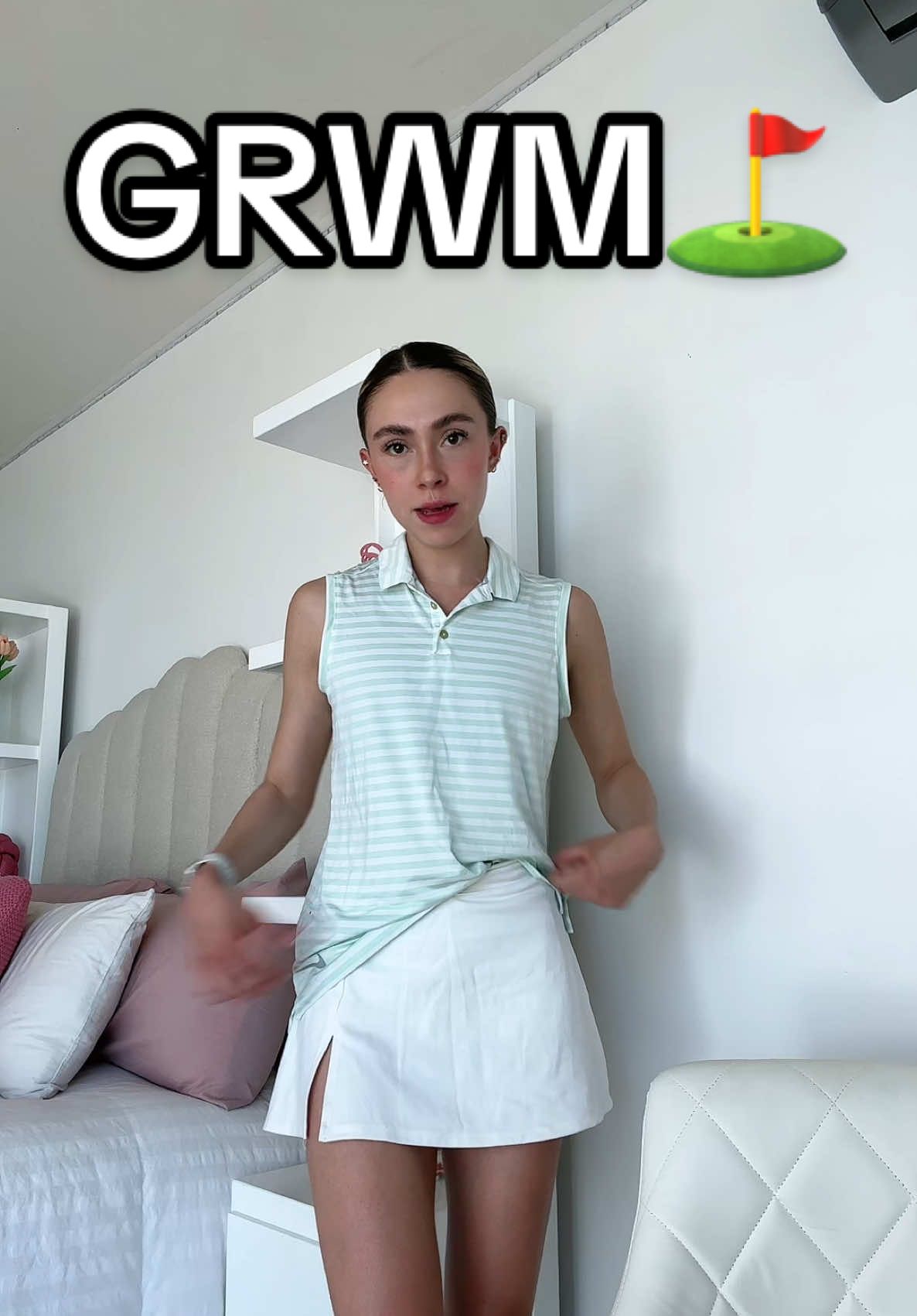 los extrañé por acá🥹🫶🏻 #grwm #arreglateconmigo #golf #evevlog 