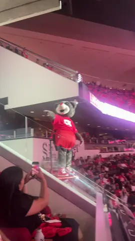 I ❤️ @Clutch The Bear!!!! Go @houstonrockets!!! #rockets #houstonrockets #rocketswin  