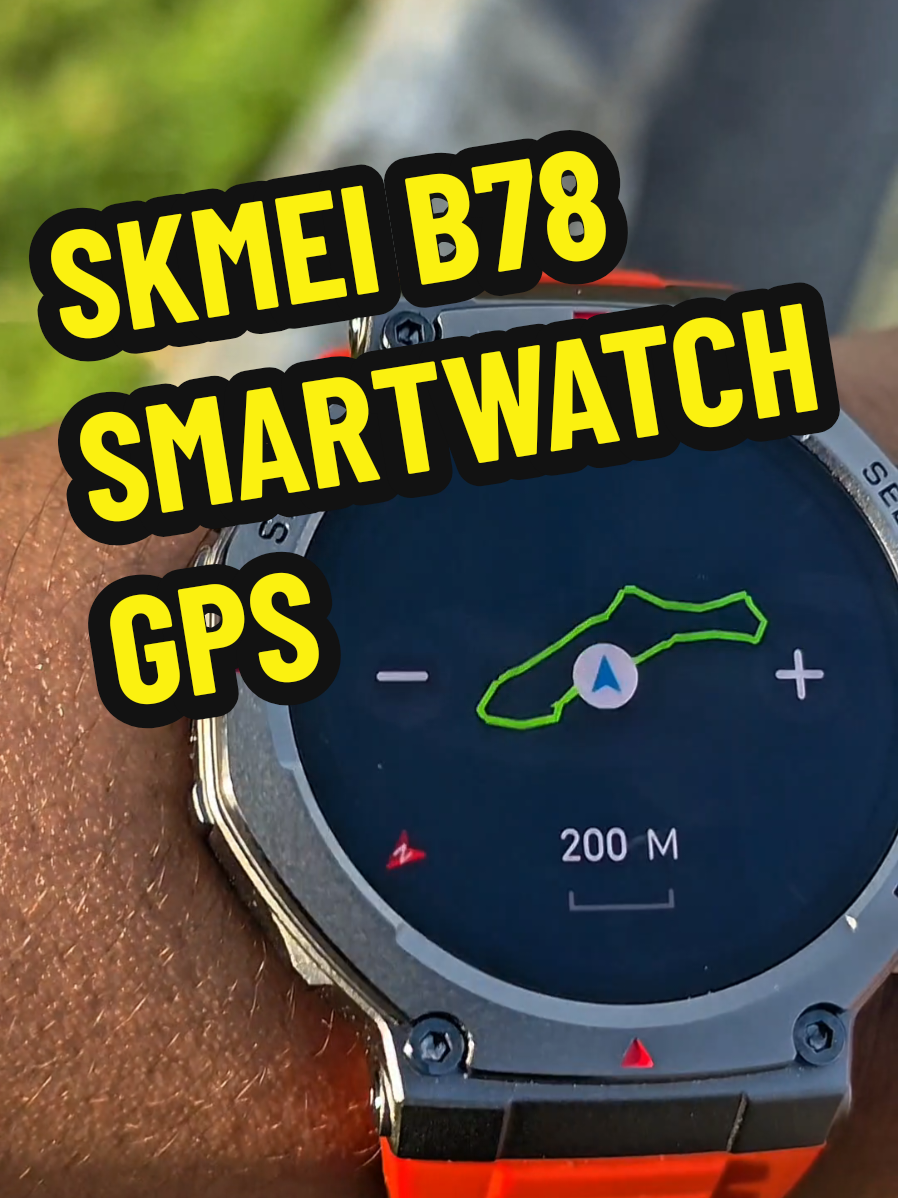 Terbaru SKMEI B78 SmartWatch dengan GPS dan fungsi yang menarik. #skmei #smartwatch #gps #smartwatchgps 