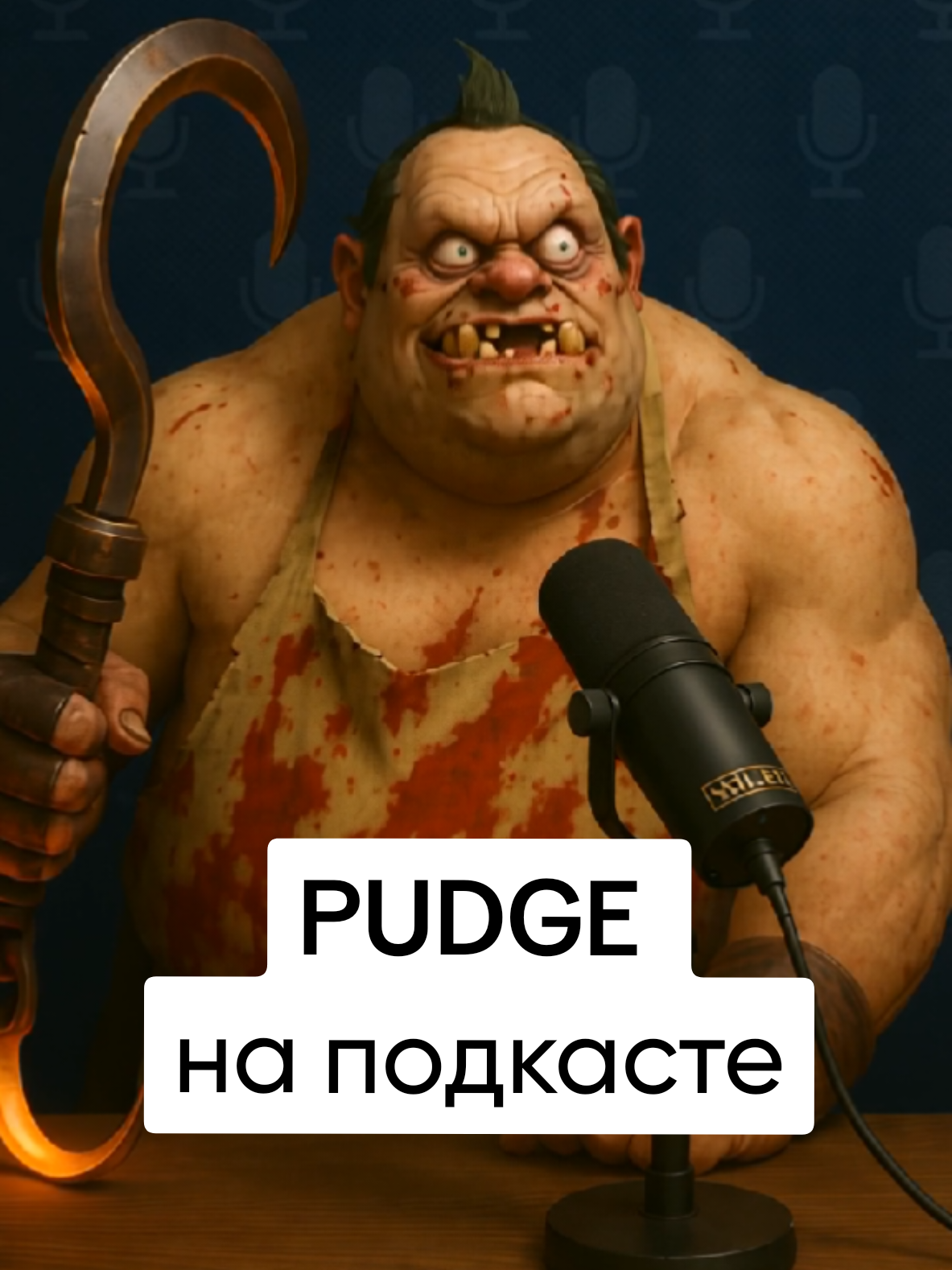 🎮 Pudge в слезах у микрофона 