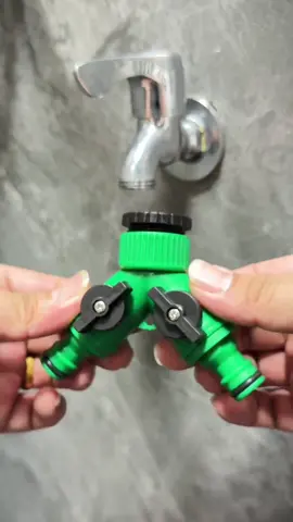 Trả lời @NGUYỄN TIẾN Đầu nối nhanh chữ Y, chia vòi nước thành 2 nhánh, có van khoá riêng biệt #xuhuong 